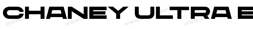 CHANEY Ultra Extende字体转换